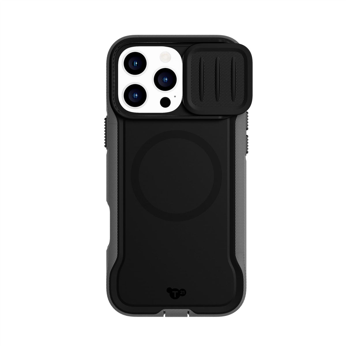 EvoMax - Apple iPhone 16 Pro Max Case MagSafe Compatible - Black/Charcoal