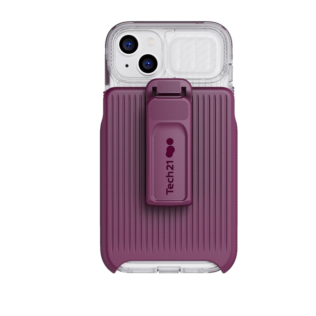 EvoMax - Apple iPhone 14 Plus Case MagSafe Compatible - Frosted Purple
