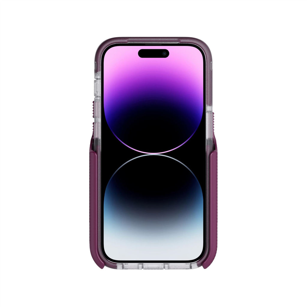 EvoMax - Apple iPhone 14 Pro Case MagSafe Compatible - Frosted Purple