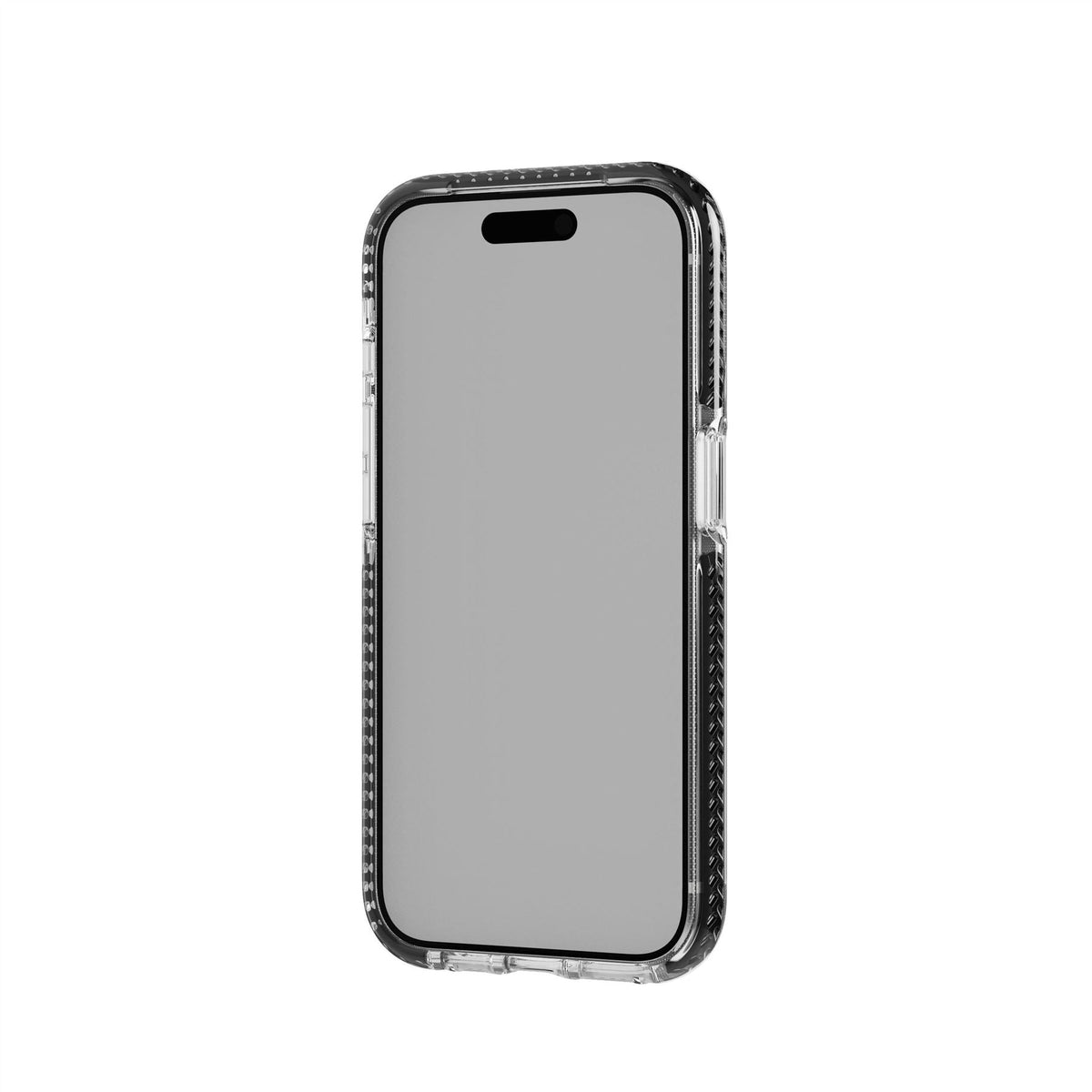 EvoCrystal - Apple iPhone 15 Pro Case MagSafe Compatible - Graphite Black