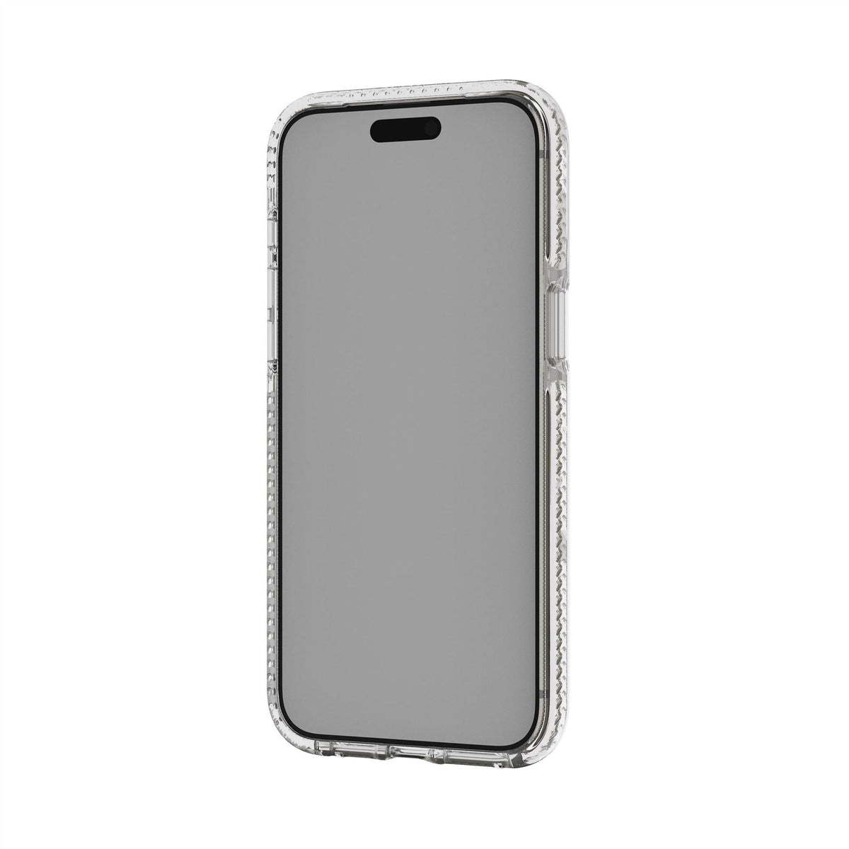 EvoCrystal - Apple iPhone 15 Pro Max Case MagSafe Compatible- White Titanium